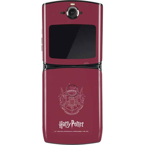 Wizarding Worlds Harry Potter Hogwarts Crest Motorola RAZR Skin
