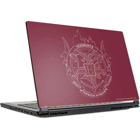 Wizarding Worlds Harry Potter Hogwarts Crest MSI GS65 Stealth Laptop Skin
