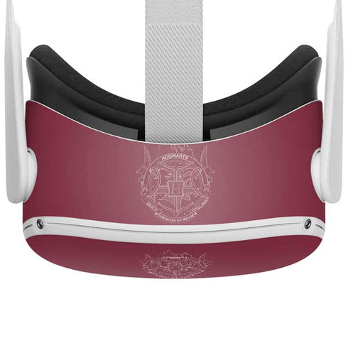 Wizarding Worlds Harry Potter Hogwarts Crest Oculus Quest 2 Skin