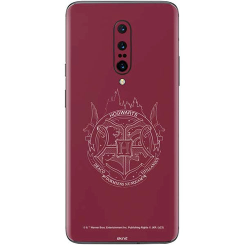 Wizarding Worlds Harry Potter Hogwarts Crest OnePlus 7 Pro Skin