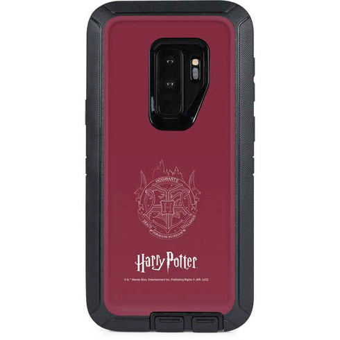 Wizarding Worlds Harry Potter Hogwarts Crest Otterbox Defender Galaxy Skin