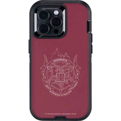 Wizarding Worlds Harry Potter Hogwarts Crest Otterbox Defender iPhone Skin