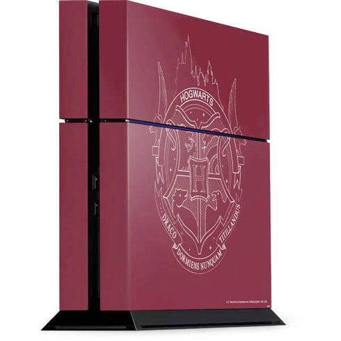 Wizarding Worlds Harry Potter Hogwarts Crest PS4 Console Skin