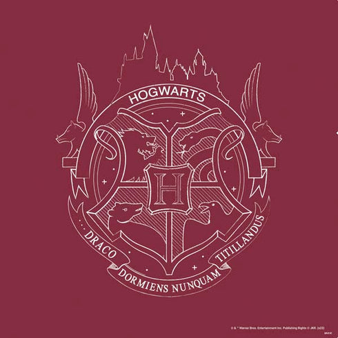 Wizarding Worlds Harry Potter Hogwarts Crest PS4 Slim Skin