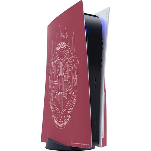 Wizarding Worlds Harry Potter Hogwarts Crest PS5 Console Skin