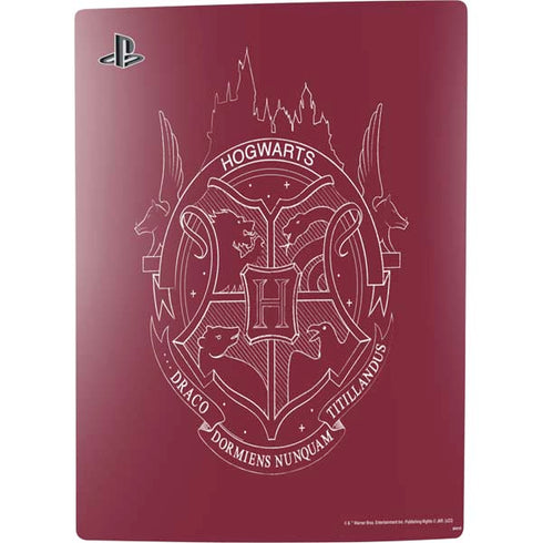 Wizarding Worlds Harry Potter Hogwarts Crest PS5 Console Skin