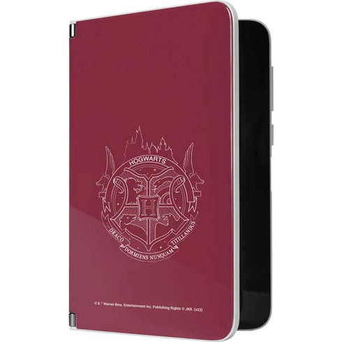 Wizarding Worlds Harry Potter Hogwarts Crest Surface Duo Skin