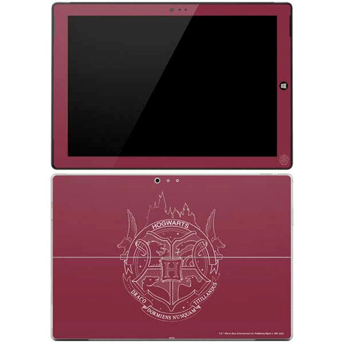 Wizarding Worlds Harry Potter Hogwarts Crest Surface Pro 3 Skin