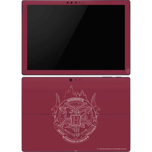 Wizarding Worlds Harry Potter Hogwarts Crest Surface Pro 6 Skin