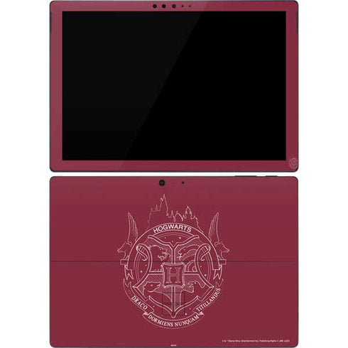 Wizarding Worlds Harry Potter Hogwarts Crest Surface Pro 7 Skin