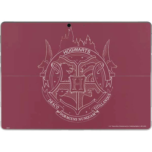 Wizarding Worlds Harry Potter Hogwarts Crest Surface Pro 8 Skin