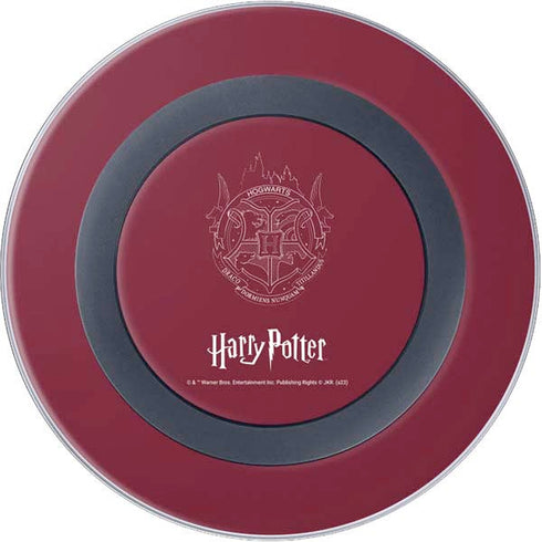 Wizarding Worlds Harry Potter Hogwarts Crest Wireless Charger Skin