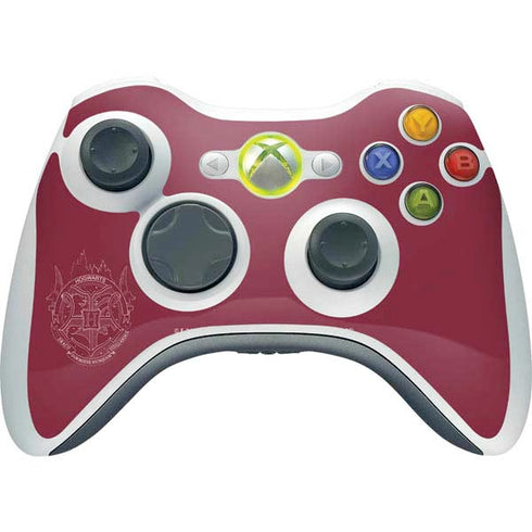Wizarding Worlds Harry Potter Hogwarts Crest Xbox 360 Wireless Controller Skin