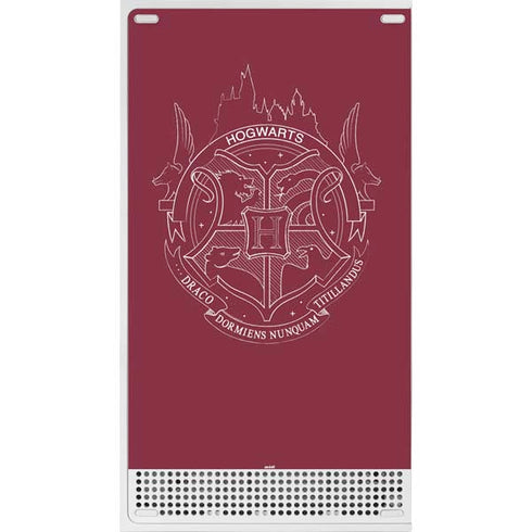 Wizarding Worlds Harry Potter Hogwarts Crest Xbox Series S Skins