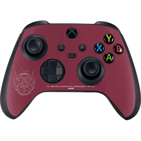 Wizarding Worlds Harry Potter Hogwarts Crest Xbox Series X Controller Skin