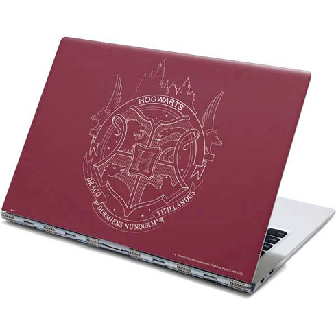Wizarding Worlds Harry Potter Hogwarts Crest Yoga 910 2-in-1 14in Touch-Screen Skin
