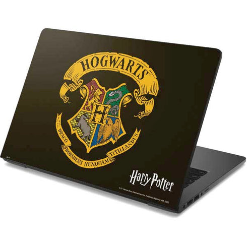 Wizarding World Harry Potter Hogwarts Houses Crest Dell Chromebook Skin