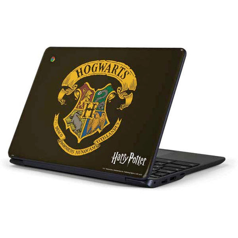 Wizarding World Harry Potter Hogwarts Houses Crest Samsung Chromebook Skin
