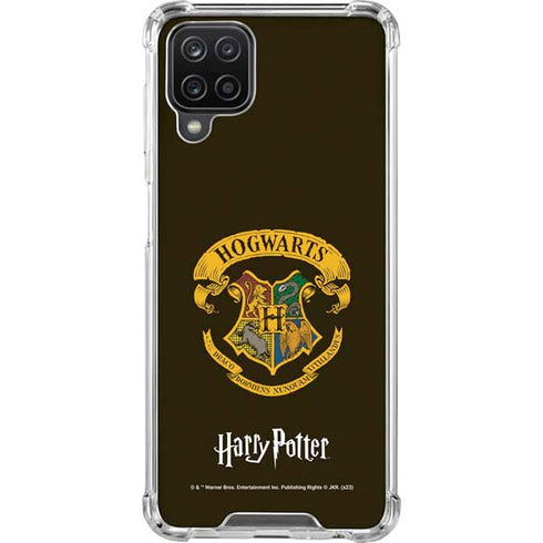 Wizarding World Harry Potter Hogwarts Houses Crest Galaxy A12 Clear Case