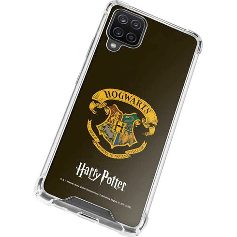 Wizarding World Harry Potter Hogwarts Houses Crest Galaxy A12 Clear Case
