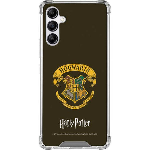 Wizarding World Harry Potter Hogwarts Houses Crest Galaxy A14 5G Clear Case