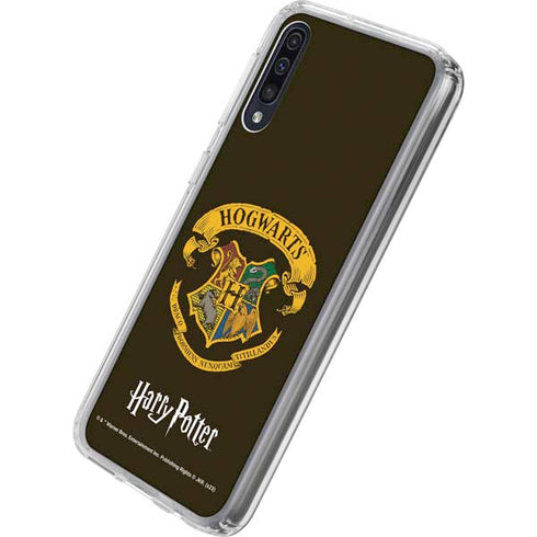 Wizarding World Harry Potter Hogwarts Houses Crest Galaxy A50 Clear Case