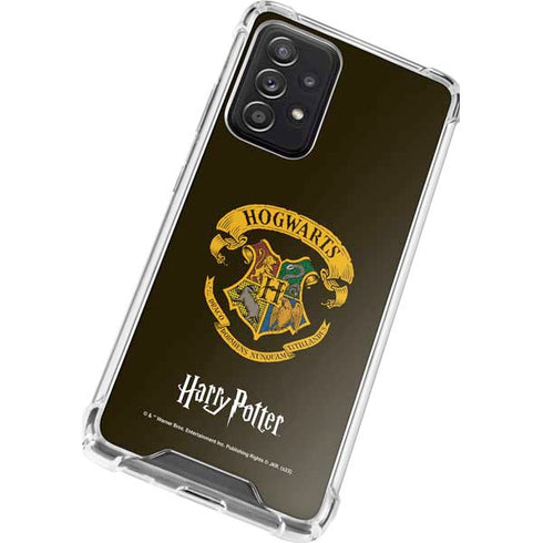 Wizarding World Harry Potter Hogwarts Houses Crest Galaxy A52 5G Clear Case