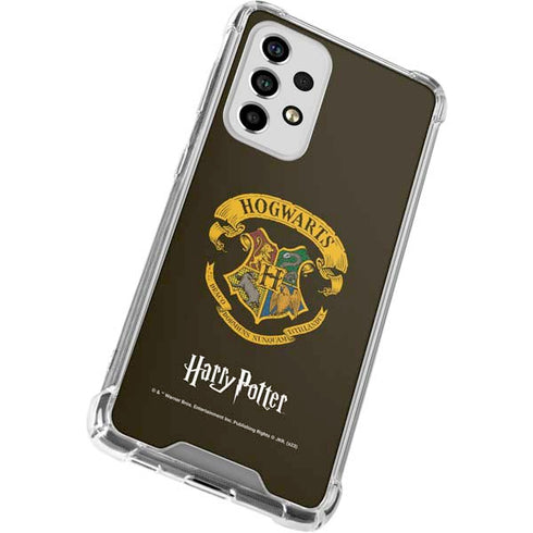 Wizarding World Harry Potter Hogwarts Houses Crest Galaxy A53 5G Clear Case