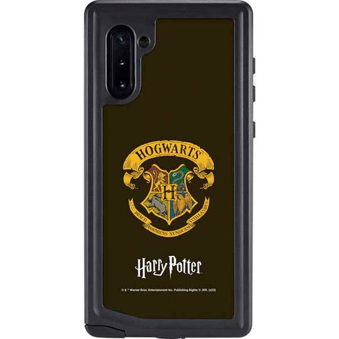 Wizarding World Harry Potter Hogwarts Houses Crest Galaxy Note 10 Waterproof Case