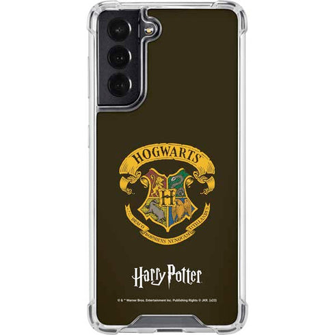 Wizarding World Harry Potter Hogwarts Houses Crest Galaxy S22 Clear Case