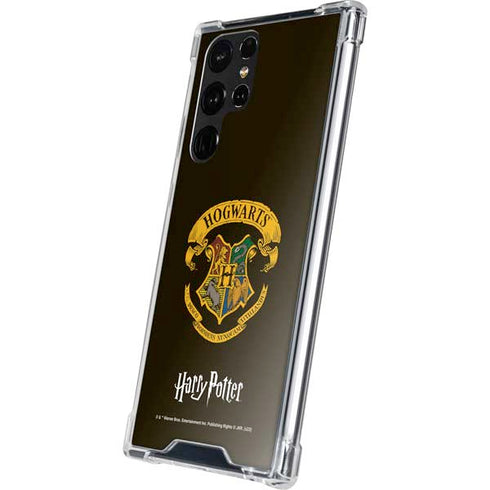 Wizarding World Harry Potter Hogwarts Houses Crest Galaxy S22 Ultra Clear Case