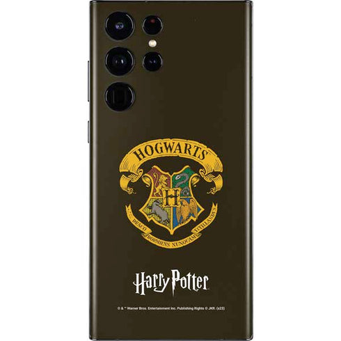Wizarding World Harry Potter Hogwarts Houses Crest Galaxy S22 Ultra Skin