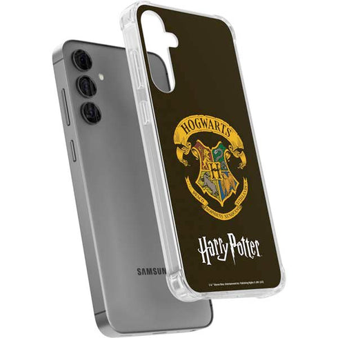 Wizarding World Harry Potter Hogwarts Houses Crest Galaxy S24 Plus Clear Case