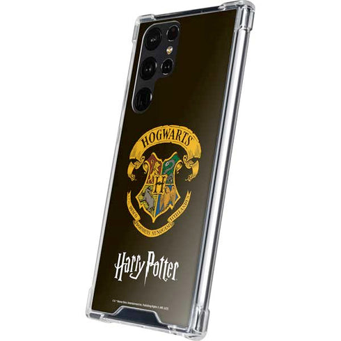 Wizarding World Harry Potter Hogwarts Houses Crest Galaxy S24 Ultra Clear Case