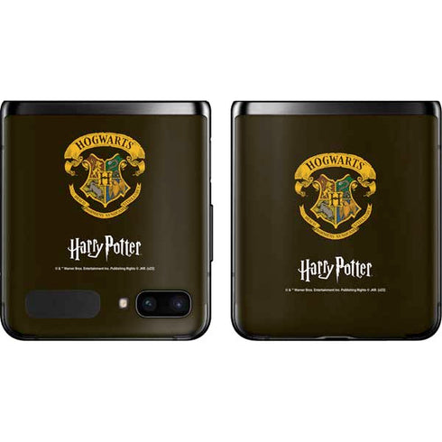 Wizarding World Harry Potter Hogwarts Houses Crest Galaxy Z Flip Skin