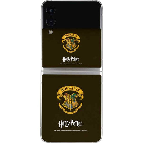 Wizarding World Harry Potter Hogwarts Houses Crest Galaxy Z Flip3 5G Skin
