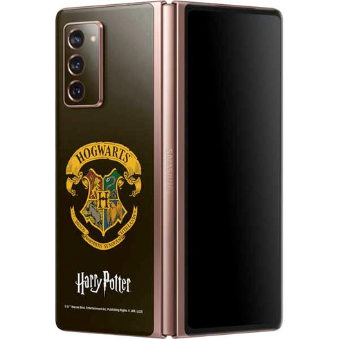 Wizarding World Harry Potter Hogwarts Houses Crest Galaxy Z Fold2 5G Skin