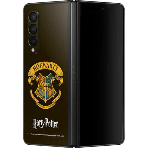 Wizarding World Harry Potter Hogwarts Houses Crest Galaxy Z Fold3 5G Skin