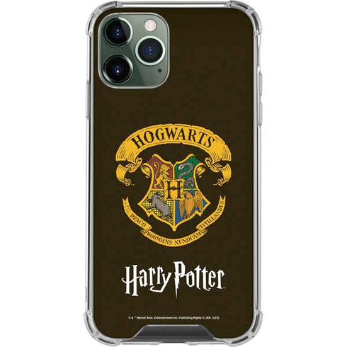 Wizarding World Harry Potter Hogwarts Houses Crest iPhone 11 Pro Max Clear Case