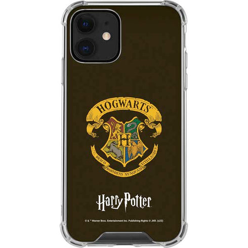 Wizarding World Harry Potter Hogwarts Houses Crest iPhone 12 Clear Case