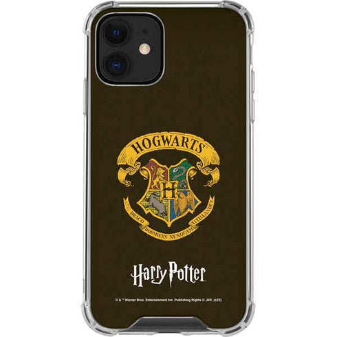 Wizarding World Harry Potter Hogwarts Houses Crest iPhone 12 Mini Clear Case