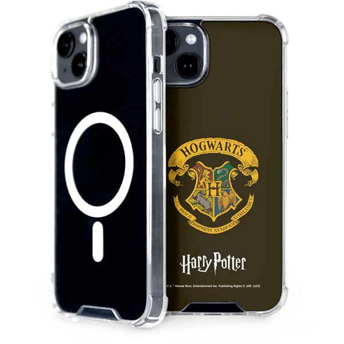 Wizarding World Harry Potter Hogwarts Houses Crest iPhone 15 Plus MagSafe Case