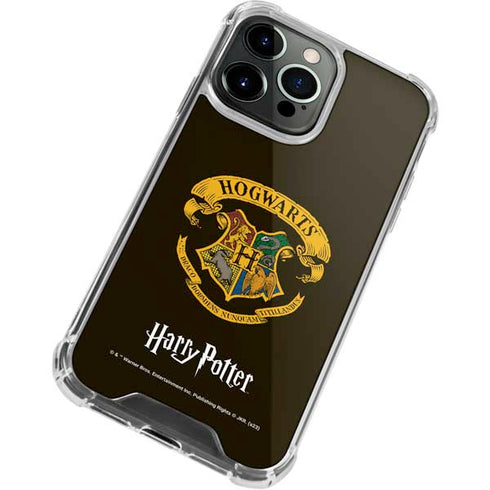 Wizarding World Harry Potter Hogwarts Houses Crest iPhone 15 Pro Clear Case