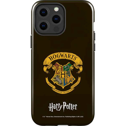 Wizarding World Harry Potter Hogwarts Houses Crest iPhone 15 Pro Max Impact Case