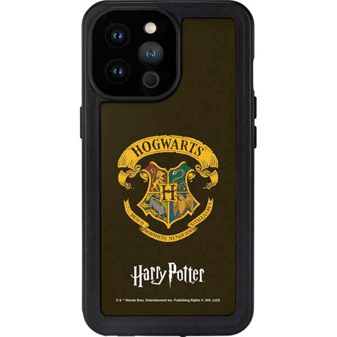 Wizarding World Harry Potter Hogwarts Houses Crest iPhone 14 Pro Max Waterproof Case