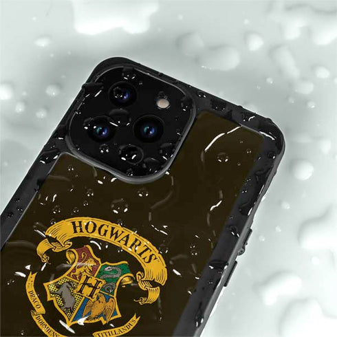 Wizarding World Harry Potter Hogwarts Houses Crest iPhone 14 Pro Max Waterproof Case