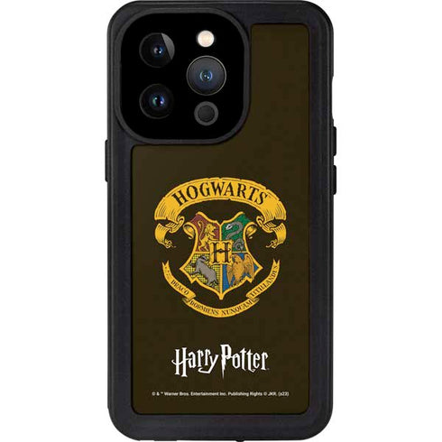 Wizarding World Harry Potter Hogwarts Houses Crest iPhone 14 Pro Waterproof Case