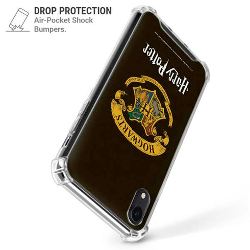Wizarding World Harry Potter Hogwarts Houses Crest iPhone XR Clear Case