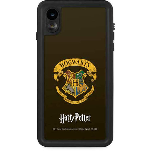 Wizarding World Harry Potter Hogwarts Houses Crest iPhone XR Waterproof Case