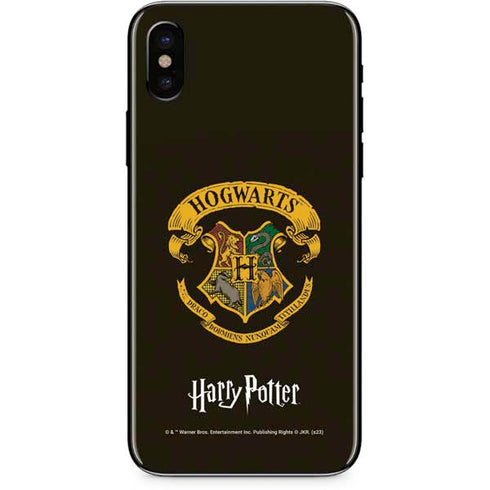 Wizarding World Harry Potter Hogwarts Houses Crest iPhone XS Max Skin